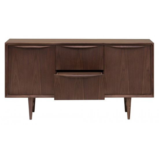 Elisabeth Walnut Wood Sideboard Cabinet, HGEM731