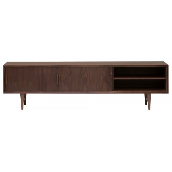 Elisabeth Walnut Wood Media Unit Cabinet, HGEM732