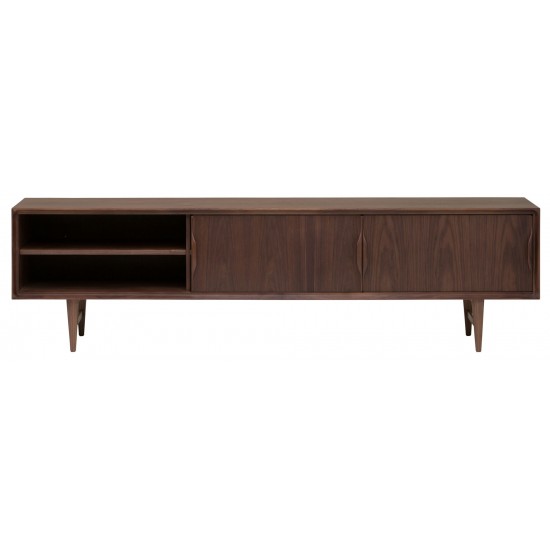 Elisabeth Walnut Wood Media Unit Cabinet, HGEM732