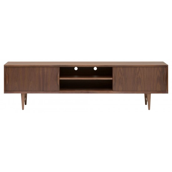 Elisabeth Walnut Wood Media Unit Cabinet, HGEM732