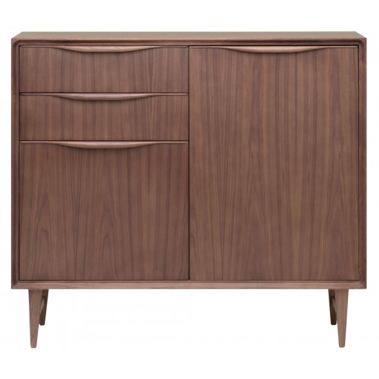 Elisabeth Walnut Wood Sideboard Cabinet, HGEM734