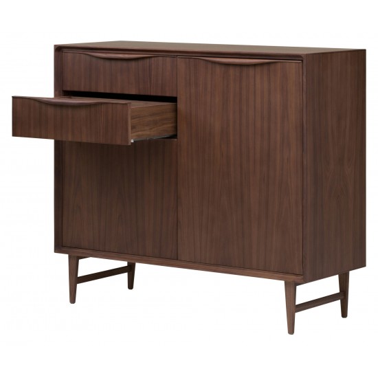 Elisabeth Walnut Wood Sideboard Cabinet, HGEM734