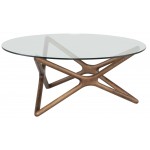 Star Walnut Wood Coffee Table, HGEM821