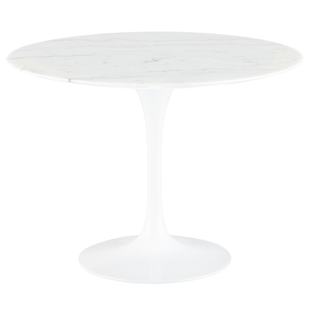 Cal White Stone Dining Table, HGEM845