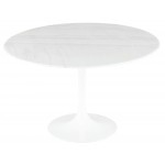 Echo White Stone Dining Table, HGEM851