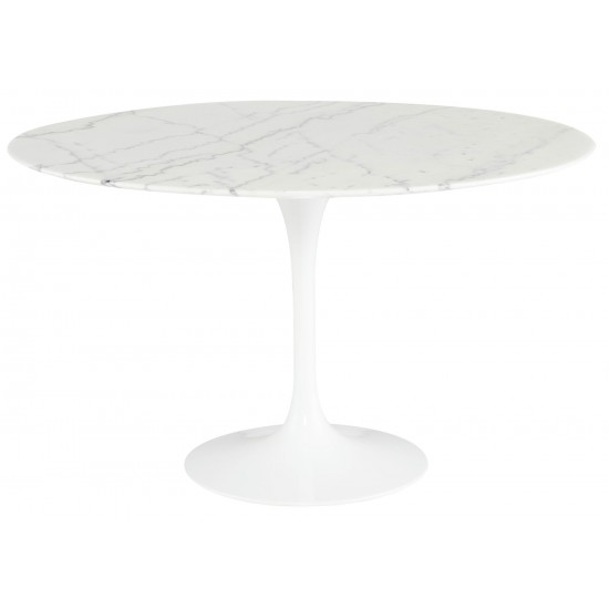 Cal White Stone Dining Table, HGEM855