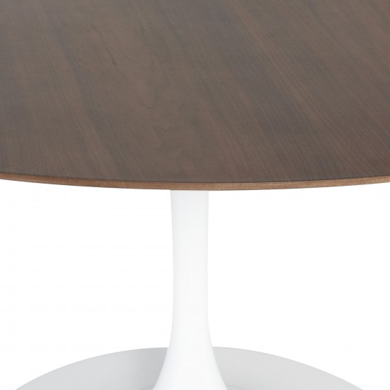 Cal Walnut Wood Dining Table, HGEM862