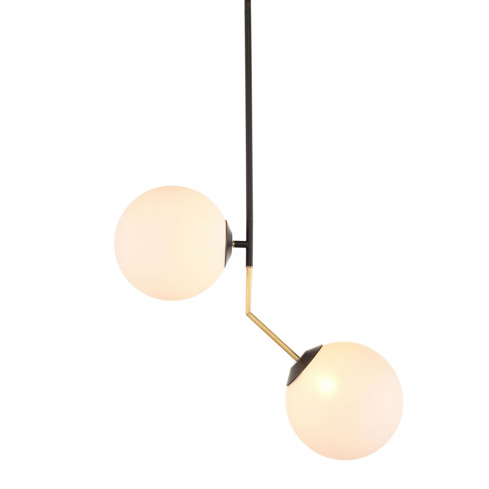 Declan White Glass Pendant Lighting, HGFI116