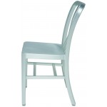 Soho Silver Metal Dining Chair