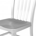 Soho Silver Metal Dining Chair