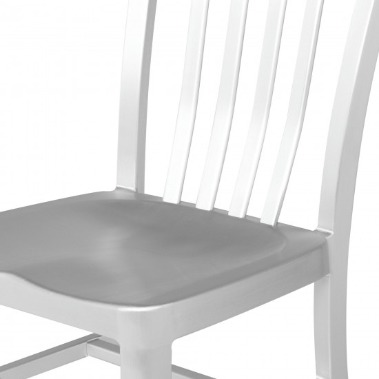 Soho Silver Metal Dining Chair