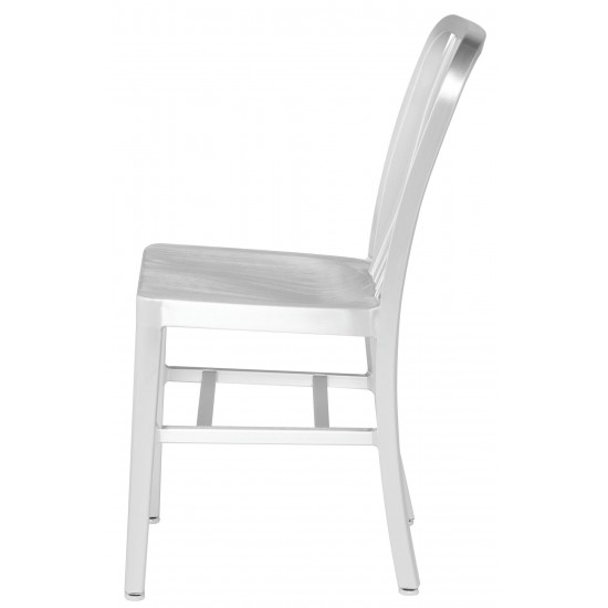 Soho Silver Metal Dining Chair