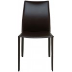 Sienna Brown Leather Dining Chair, HGGA310