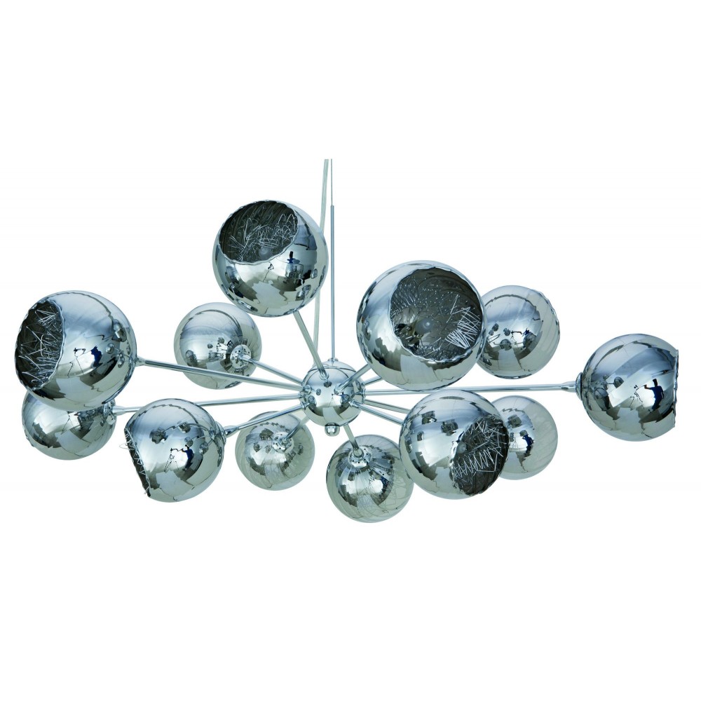 Sylvie Silver Glass Pendant Lighting