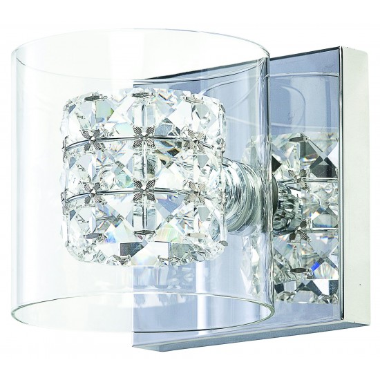 Elsa Clear Glass Sconce Lighting