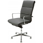 Lucia Grey Naugahyde Office Chair, HGJL282