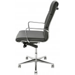 Lucia Grey Naugahyde Office Chair, HGJL282