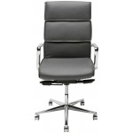 Lucia Grey Naugahyde Office Chair, HGJL282