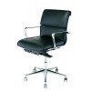 Lucia Black Naugahyde Office Chair, HGJL286