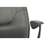 Klause Grey Naugahyde Office Chair