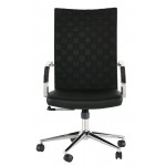 Mia Black Naugahyde Office Chair