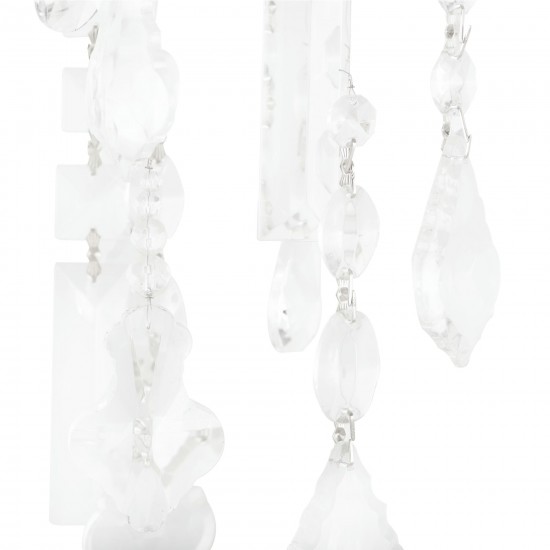 Crystal Linear Clear Glass Pendant Lighting
