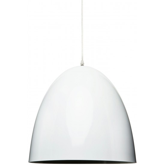 Dome White Metal Pendant Lighting, HGML263