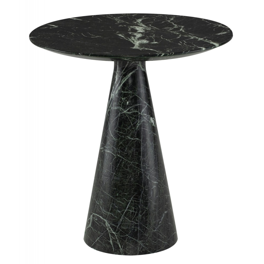 Claudio Green Stone Side Table