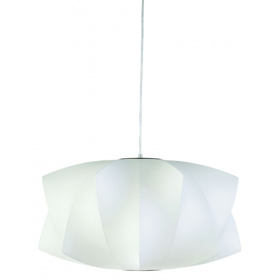 Lex White Polymer Pendant Lighting