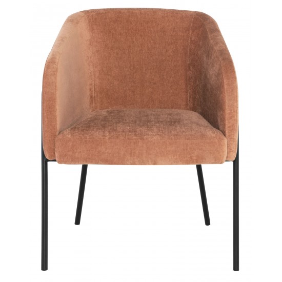 Estella Nectarine Fabric Dining Chair