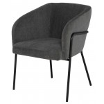 Estella Cement Fabric Dining Chair