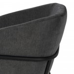 Estella Cement Fabric Dining Chair