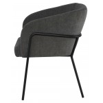 Estella Cement Fabric Dining Chair