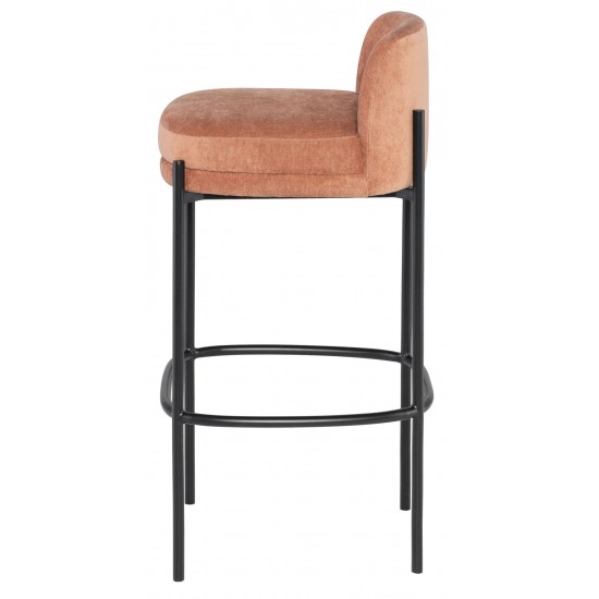 Inna Almond Fabric Bar Stool, HGMV230