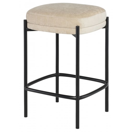 Inna Almond Fabric Counter Stool, HGMV235