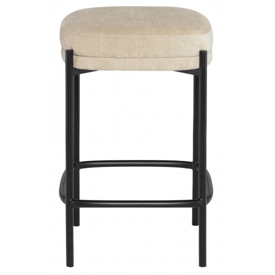 Inna Almond Fabric Counter Stool, HGMV235