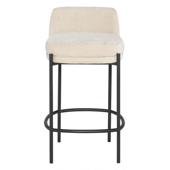 Inna Almond Fabric Counter Stool, HGMV250