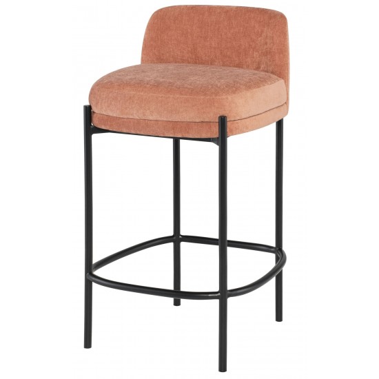 Inna Nectarine Fabric Counter Stool, HGMV251