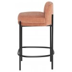 Inna Nectarine Fabric Counter Stool, HGMV251