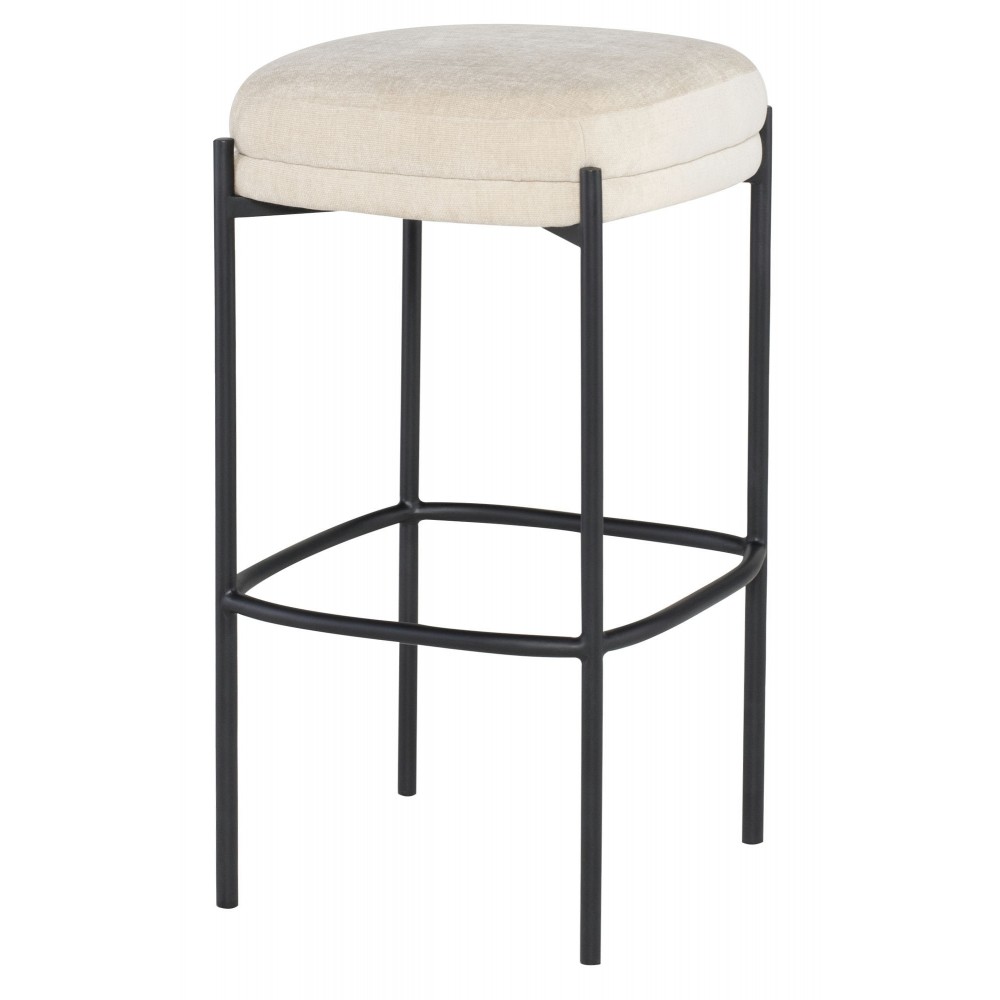 Inna Almond Fabric Bar Stool, HGMV255 Inna Almond Fabric Bar Stool, HGMV255