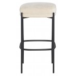Inna Almond Fabric Bar Stool, HGMV255