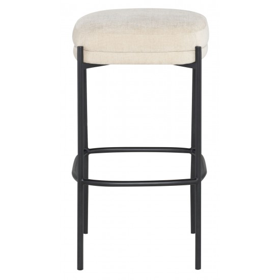 Inna Almond Fabric Bar Stool, HGMV255