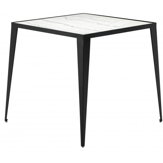 Mink White Stone Side Table