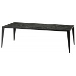 Mink Black Wood Vein Stone Coffee Table, HGNA139