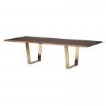 Versailles Seared Wood Dining Table, HGNA343