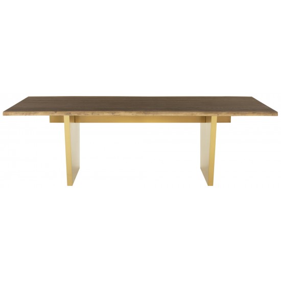 Aiden Seared Wood Dining Table, HGNA439