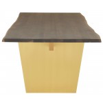 Aiden Seared Wood Dining Table, HGNA439