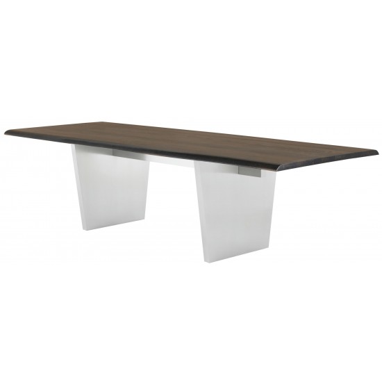 Aiden Seared Wood Dining Table, HGNA453