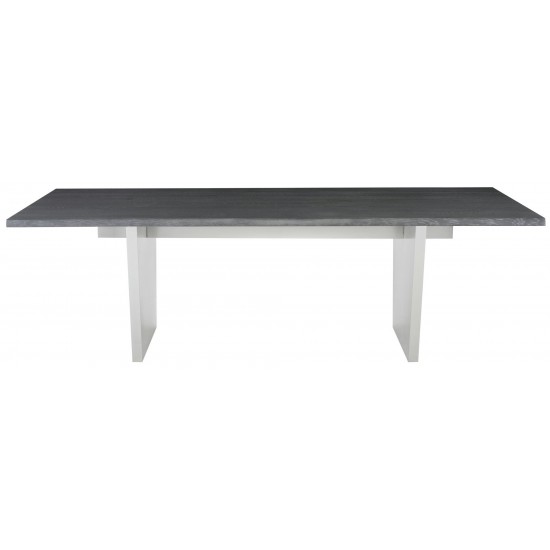 Aiden Oxidized Grey Wood Dining Table, HGNA454