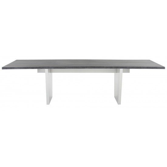 Aiden Oxidized Grey Wood Dining Table, HGNA456